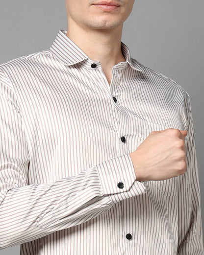 FIFTY TWO Men's Signature Button-Down Shirt – Impeccable Tailoring & Sharp Aesthetics