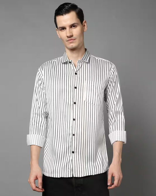 FIFTY TWO Men's Signature Button-Down Shirt – Impeccable Tailoring & Sharp Aesthetics