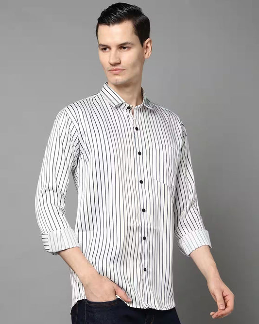 FIFTY TWO Men's Signature Button-Down Shirt – Impeccable Tailoring & Sharp Aesthetics