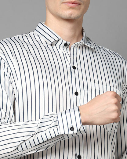 FIFTY TWO Men's Signature Button-Down Shirt – Impeccable Tailoring & Sharp Aesthetics