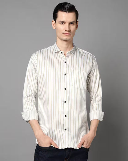 FIFTY TWO Men's Signature Button-Down Shirt – Impeccable Tailoring & Sharp Aesthetics