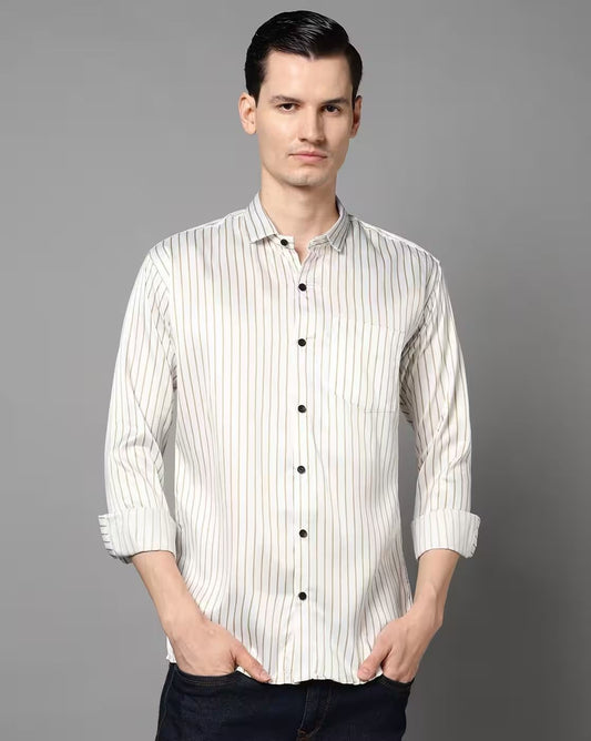 FIFTY TWO Men's Signature Button-Down Shirt – Impeccable Tailoring & Sharp Aesthetics