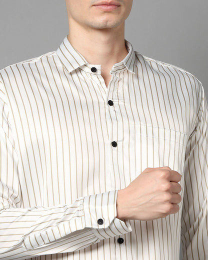 FIFTY TWO Men's Signature Button-Down Shirt – Impeccable Tailoring & Sharp Aesthetics