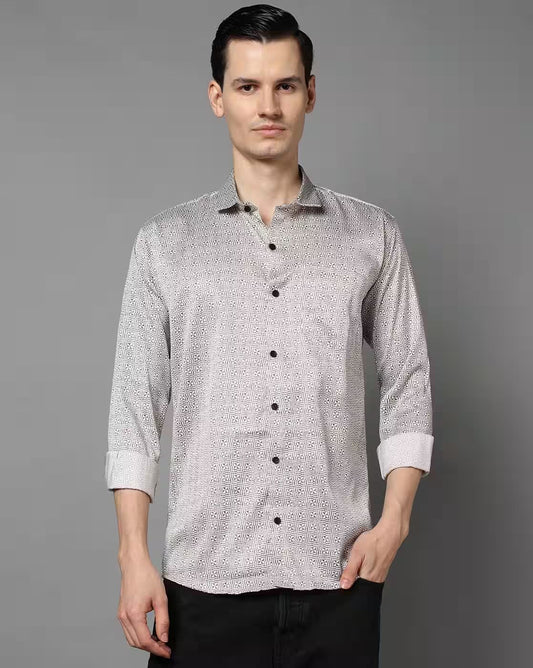 FIFTY TWO Men's Signature Button-Down Shirt – Impeccable Tailoring & Sharp Aesthetics
