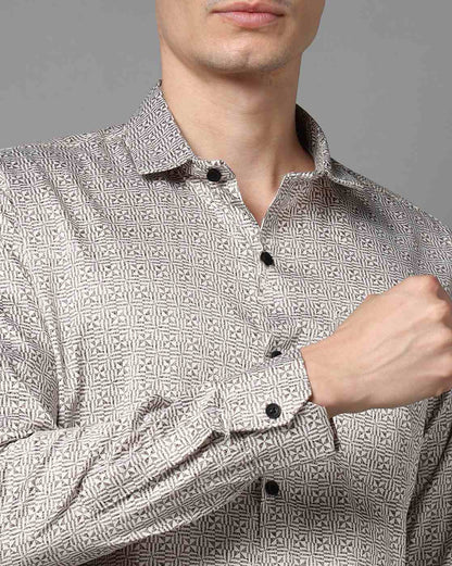 FIFTY TWO Men's Signature Button-Down Shirt – Impeccable Tailoring & Sharp Aesthetics