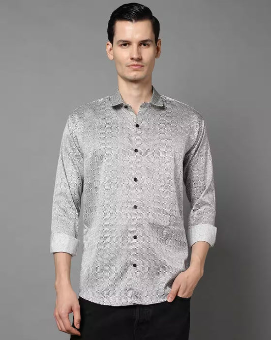 FIFTY TWO Men's Signature Button-Down Shirt – Impeccable Tailoring & Sharp Aesthetics