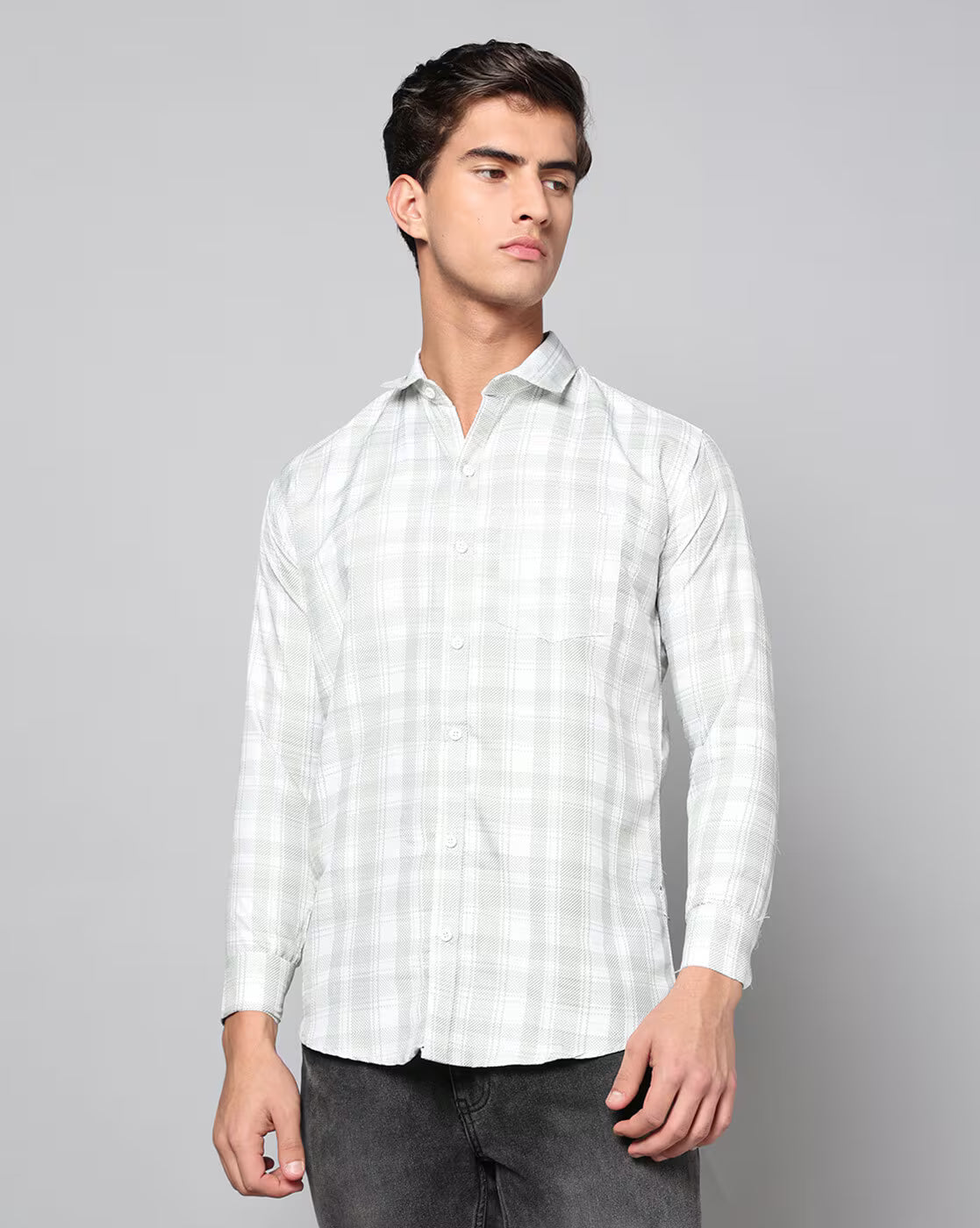 FIFTY TWO Men's Signature Button-Down Shirt – Impeccable Tailoring & Sharp Aesthetics