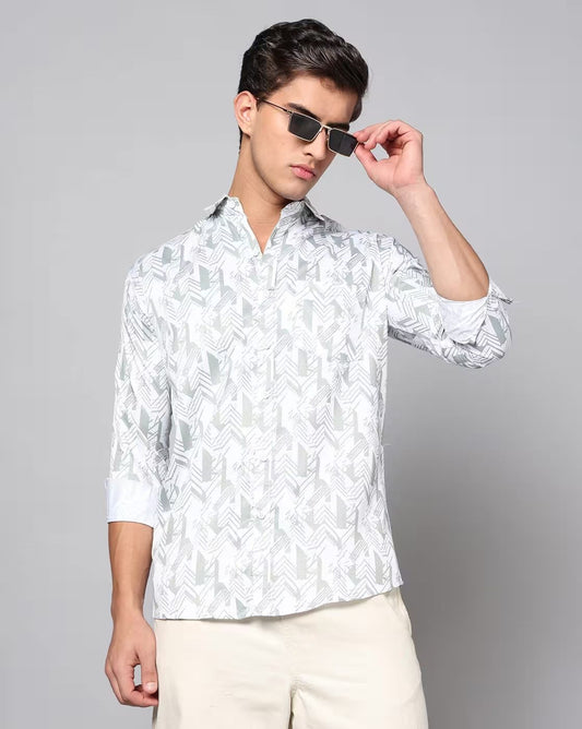 FIFTY TWO Men's Signature Button-Down Shirt – Impeccable Tailoring & Sharp Aesthetics
