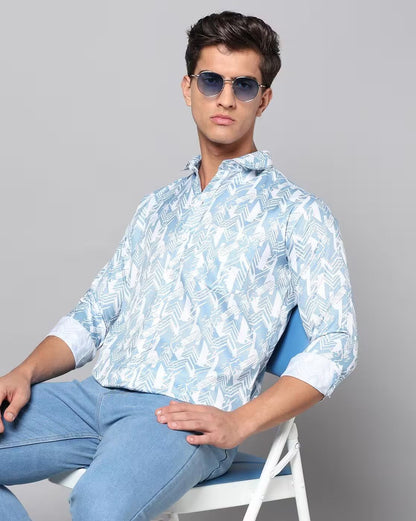 FIFTY TWO Men's Signature Button-Down Shirt – Impeccable Tailoring & Sharp Aesthetics