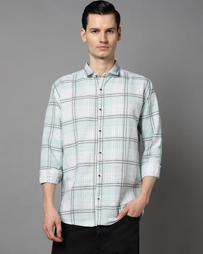 FIFTY TWO Men's Signature Button-Down Shirt – Impeccable Tailoring & Sharp Aesthetics