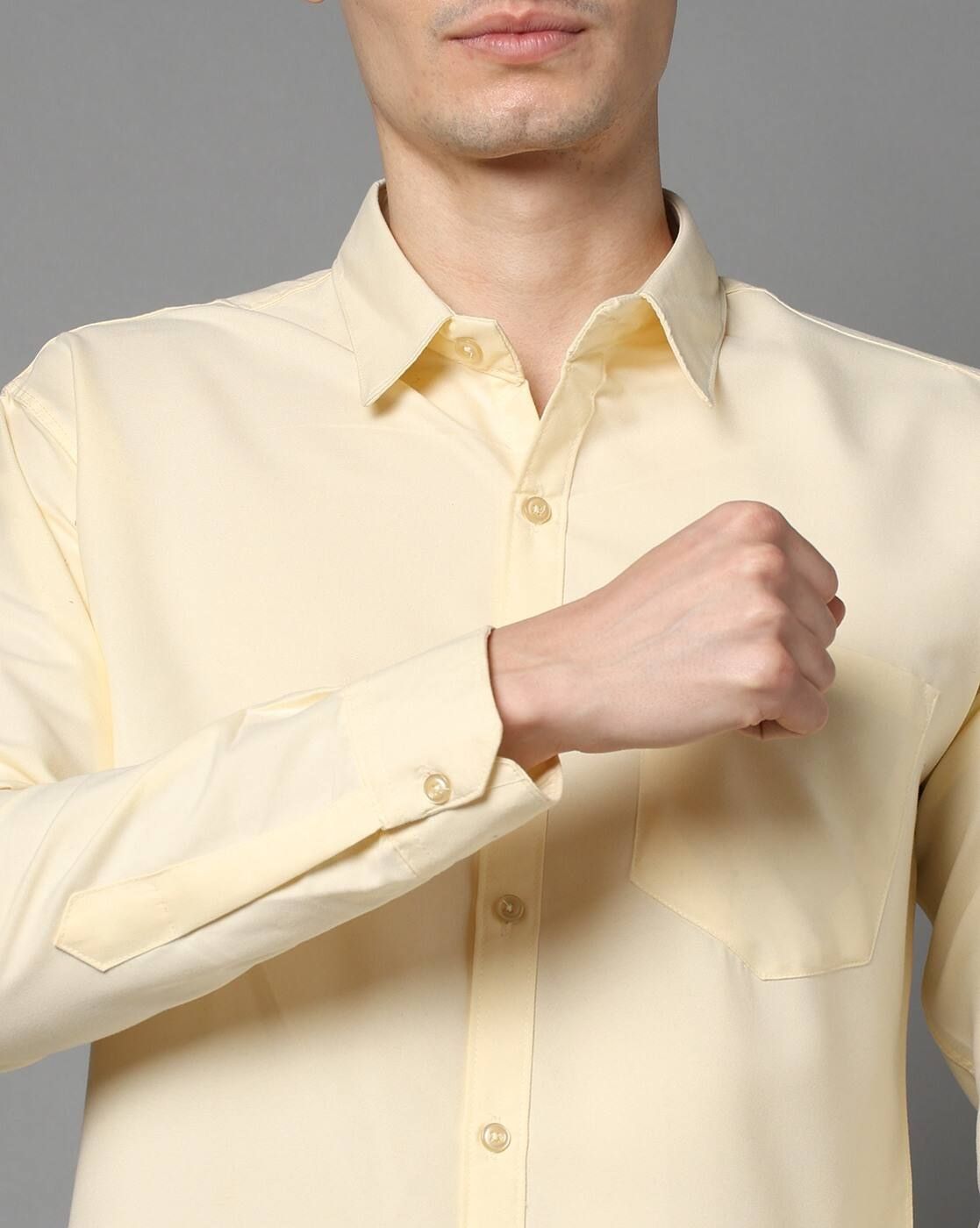 FIFTY TWO Men's Signature Button-Down Shirt – Impeccable Tailoring & Sharp Aesthetics