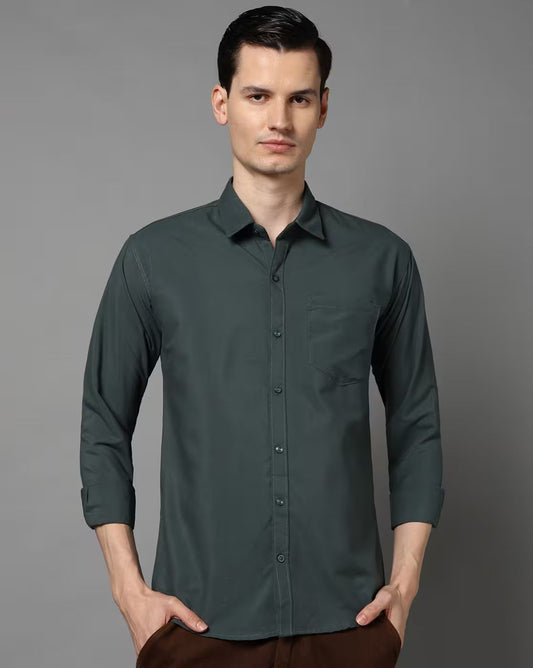 FIFTY TWO Men's Signature Button-Down Shirt – Impeccable Tailoring & Sharp Aesthetics