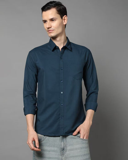 FIFTY TWO Men's Signature Button-Down Shirt – Impeccable Tailoring & Sharp Aesthetics
