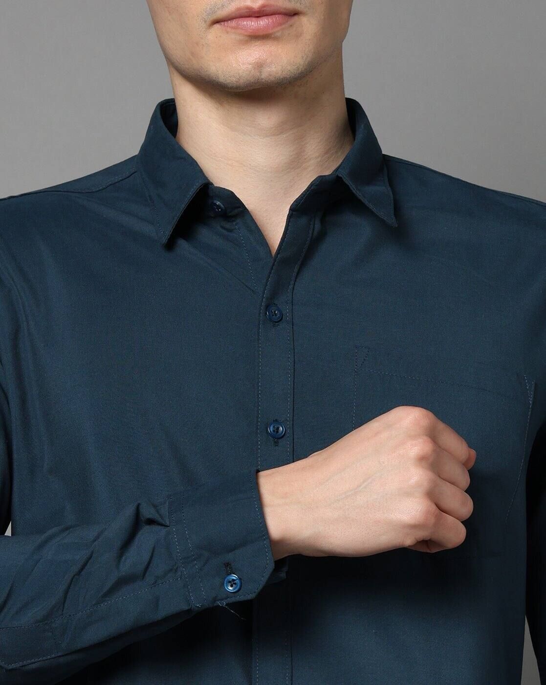 FIFTY TWO Men's Signature Button-Down Shirt – Impeccable Tailoring & Sharp Aesthetics
