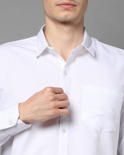 FIFTY TWO Men's Signature Button-Down Shirt – Impeccable Tailoring & Sharp Aesthetics