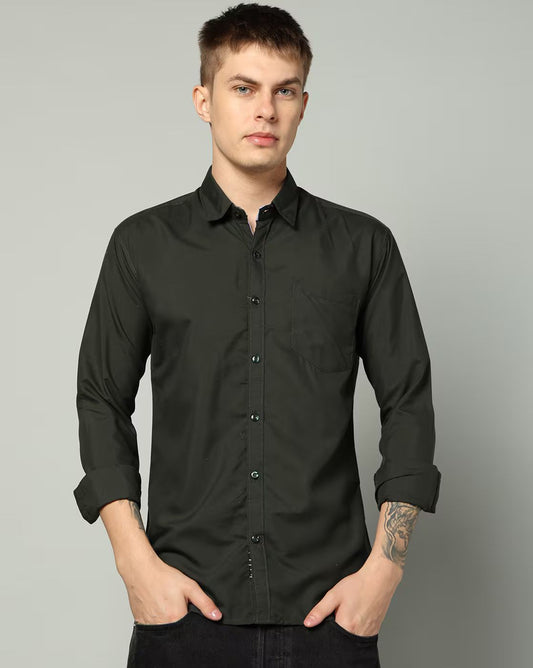 FIFTY TWO Men's Signature Button-Down Shirt – Impeccable Tailoring & Sharp Aesthetics