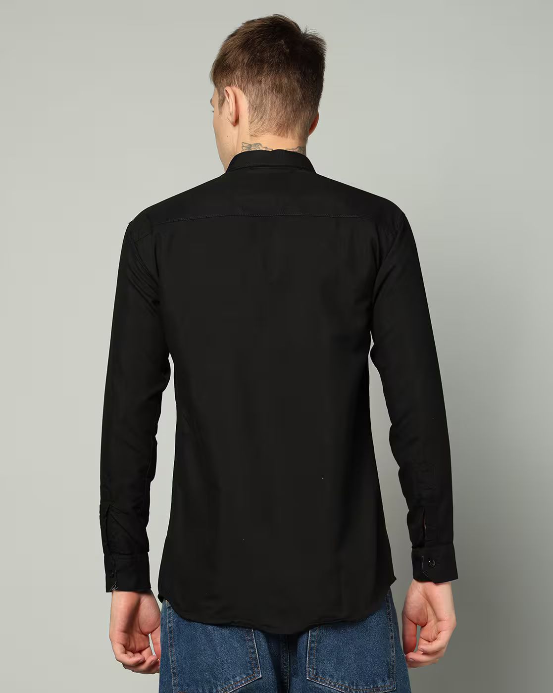 FIFTY TWO Men's Signature Button-Down Shirt – Impeccable Tailoring & Sharp Aesthetics