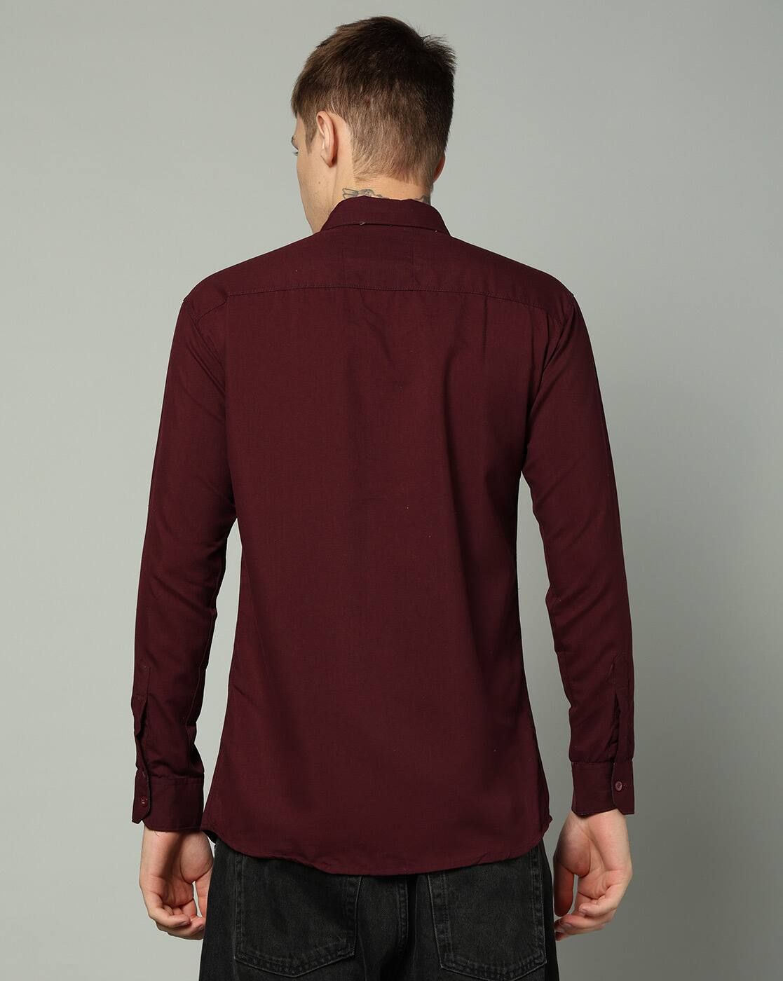 FIFTY TWO Men's Signature Button-Down Shirt – Impeccable Tailoring & Sharp Aesthetics