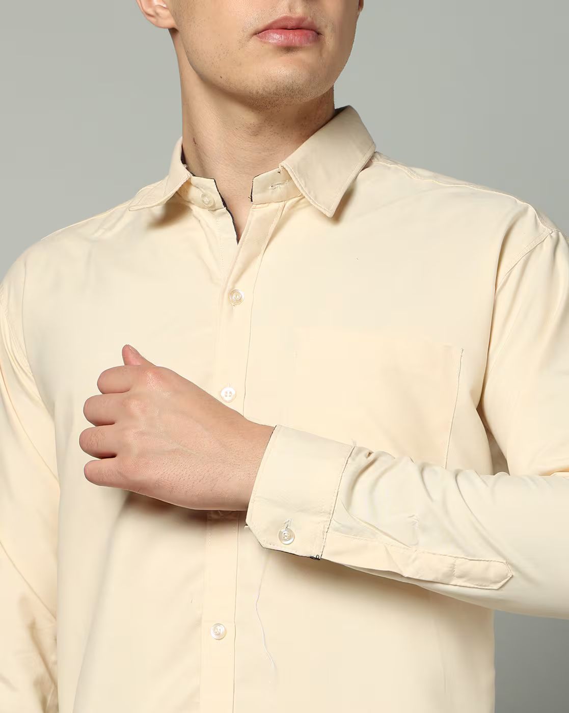 FIFTY TWO Men's Signature Button-Down Shirt – Impeccable Tailoring & Sharp Aesthetics