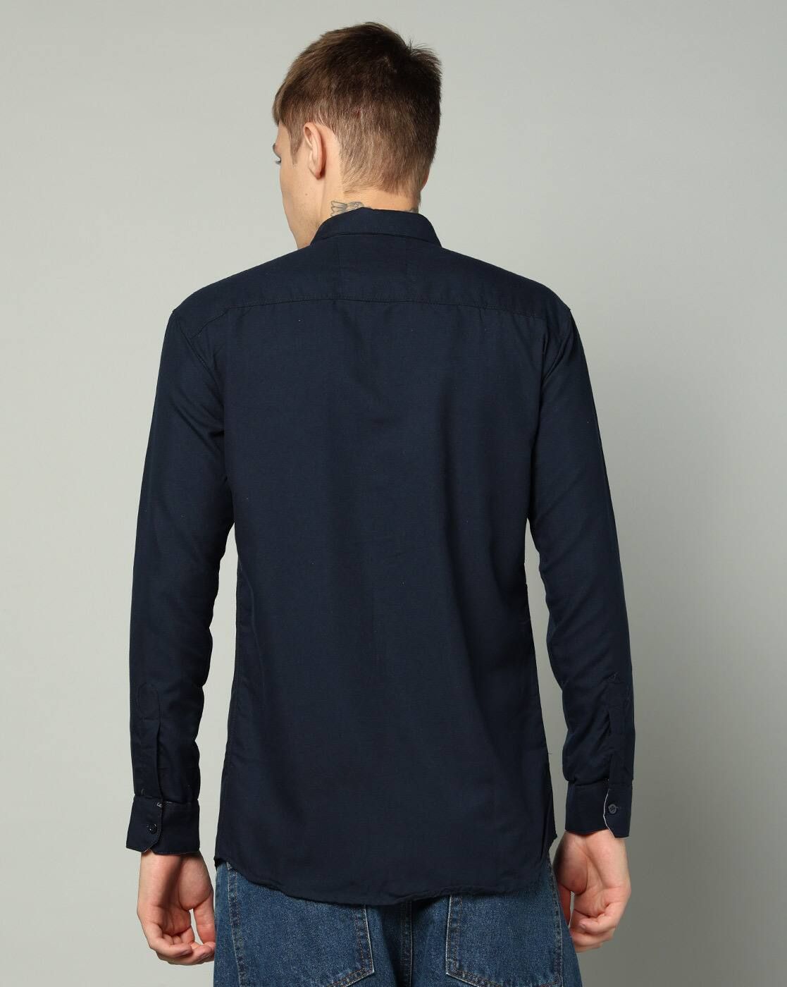 FIFTY TWO Men's Signature Button-Down Shirt – Impeccable Tailoring & Sharp Aesthetics