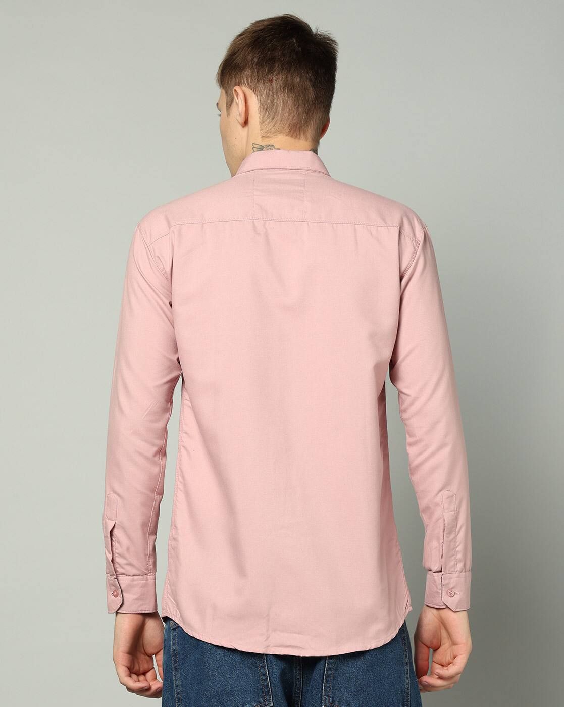 FIFTY TWO Men's Signature Button-Down Shirt – Impeccable Tailoring & Sharp Aesthetics