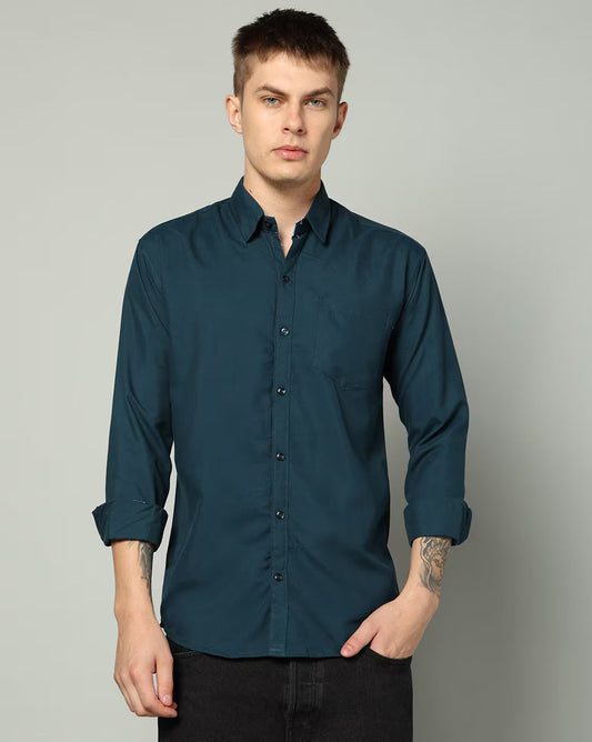 FIFTY TWO Men's Signature Button-Down Shirt – Impeccable Tailoring & Sharp Aesthetics
