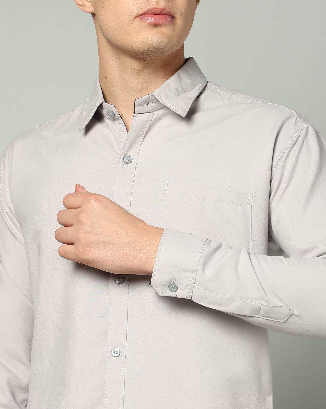 FIFTY TWO Men's Signature Button-Down Shirt – Impeccable Tailoring & Sharp Aesthetics