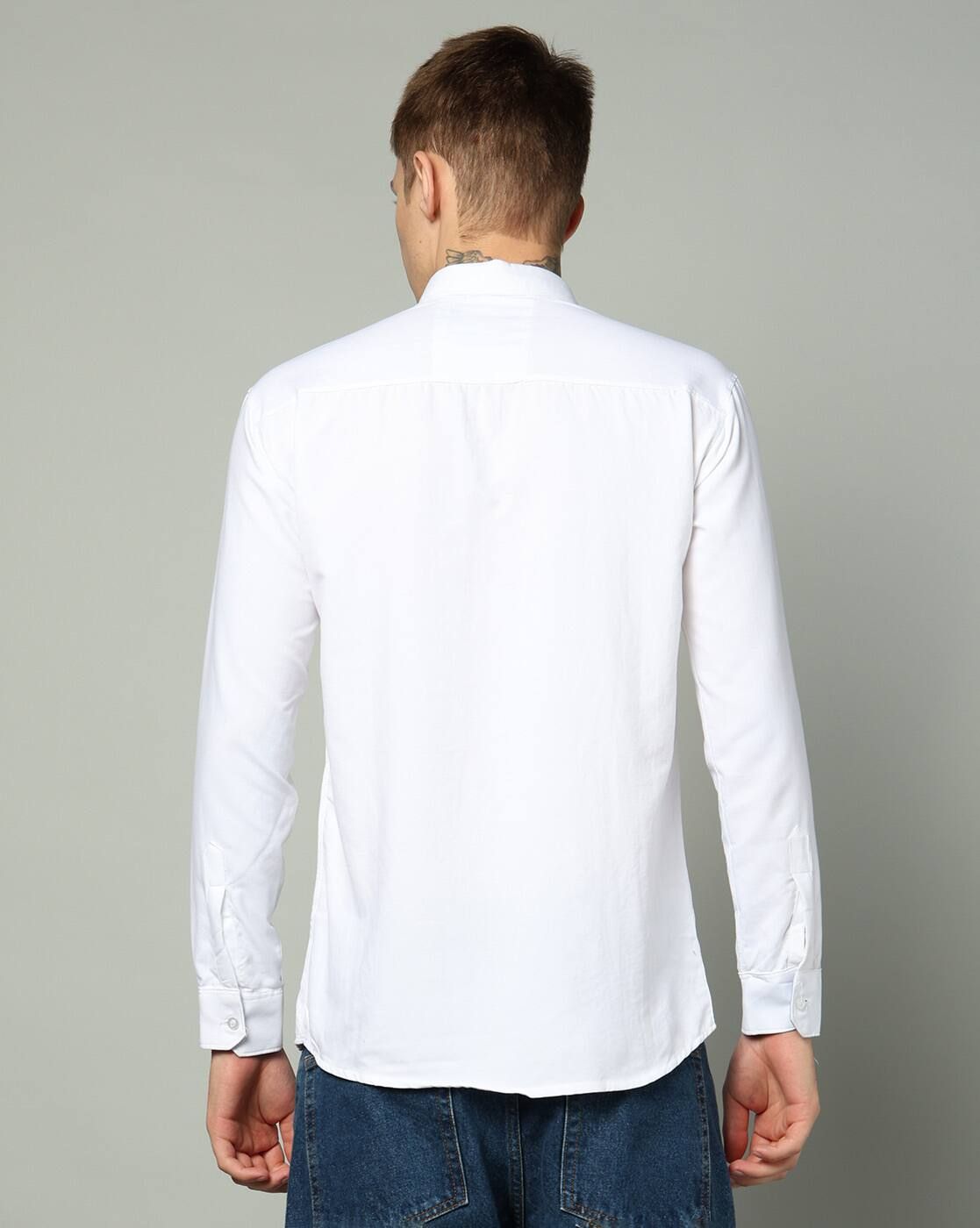 FIFTY TWO Men's Signature Button-Down Shirt – Impeccable Tailoring & Sharp Aesthetics