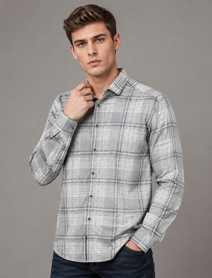 FIFTY TWO Men's Signature Button-Down Shirt – Impeccable Tailoring & Sharp Aesthetics