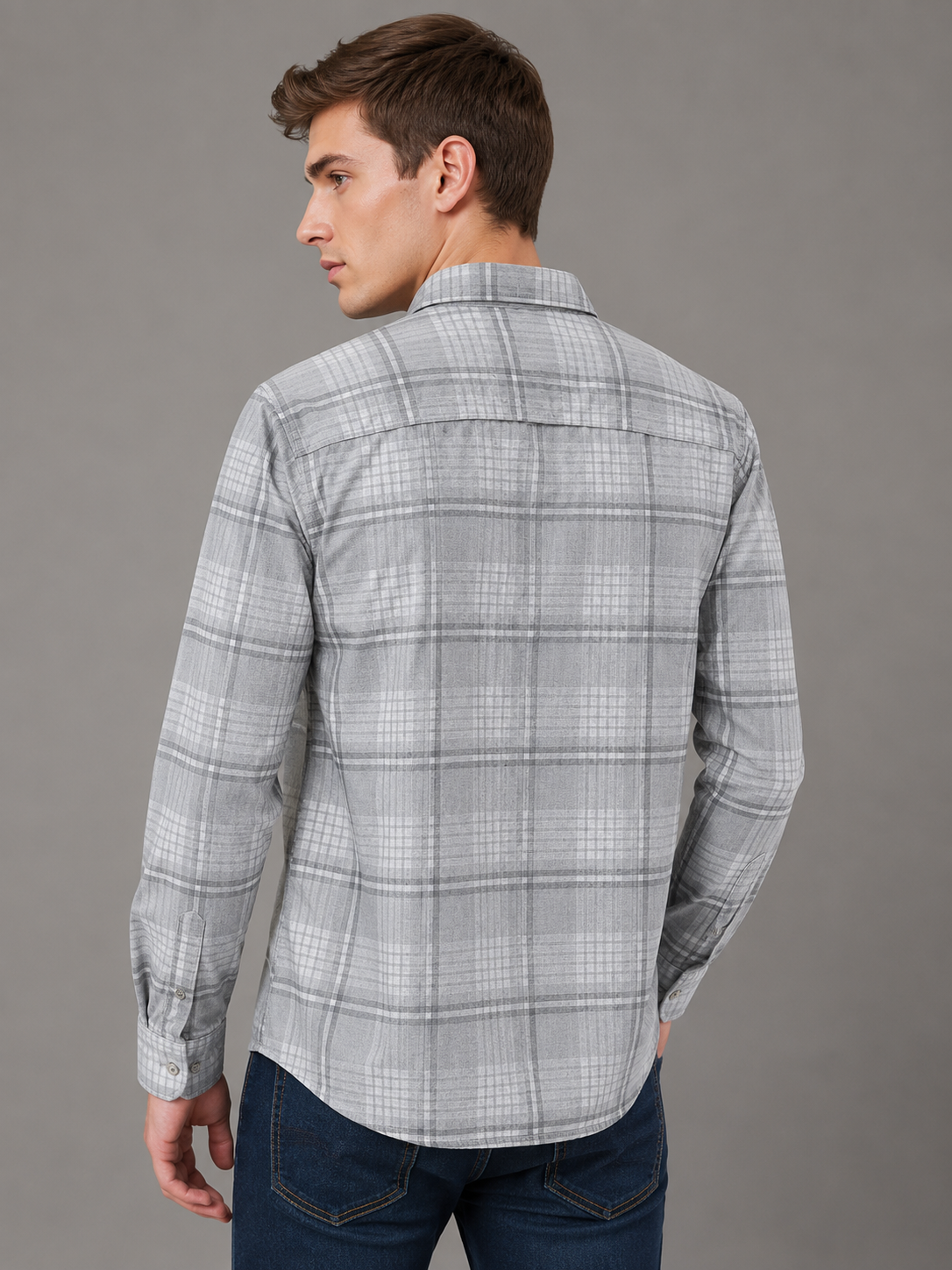 FIFTY TWO Men's Signature Button-Down Shirt – Impeccable Tailoring & Sharp Aesthetics