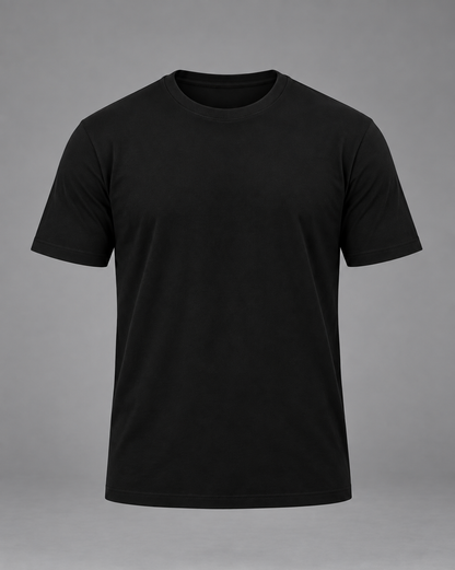 A  black t-shirt 
