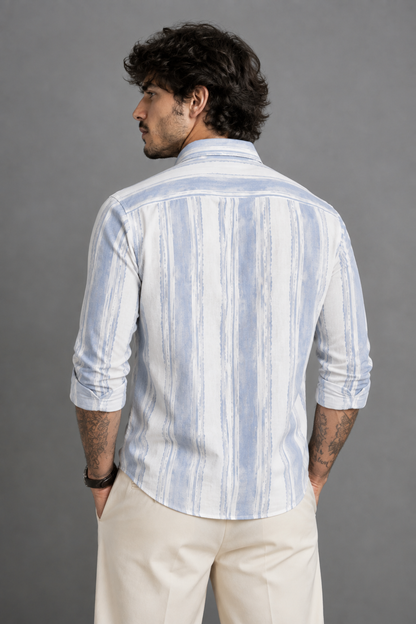 FIFTY TWO Men's Signature Button-Down Shirt – Impeccable Tailoring & Sharp Aesthetics