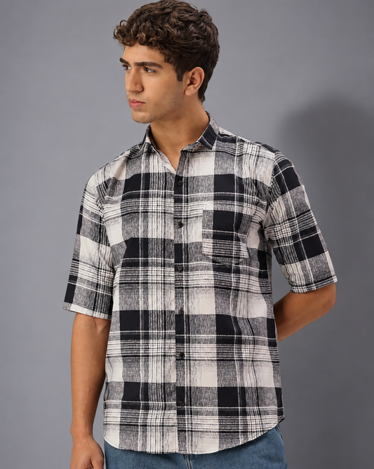 FIFTY TWO Men's Signature Button-Down Shirt – Impeccable Tailoring & Sharp Aesthetics