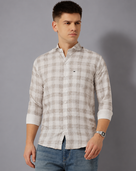 FIFTY TWO Men's Signature Button-Down Shirt – Impeccable Tailoring & Sharp Aesthetics