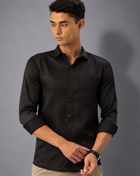 FIFTY TWO Men's Signature Button-Down Shirt – Impeccable Tailoring & Sharp Aesthetics