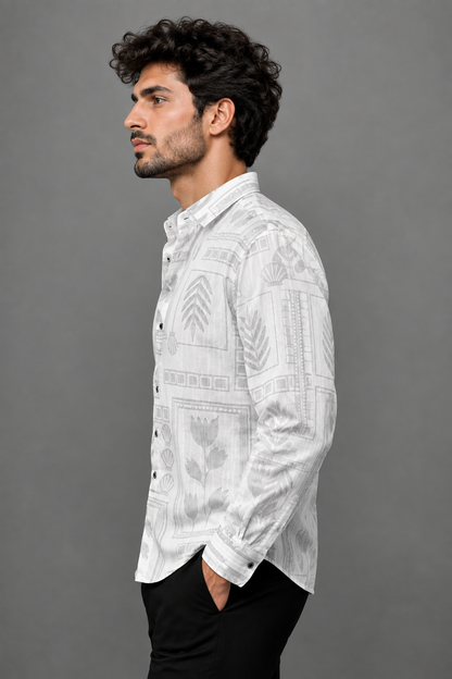 FIFTY TWO Men's Signature Button-Down Shirt – Impeccable Tailoring & Sharp Aesthetics