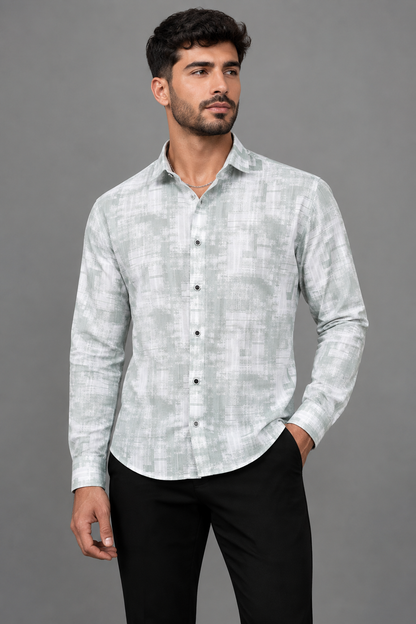 FIFTY TWO Men's Signature Button-Down Shirt – Impeccable Tailoring & Sharp Aesthetics