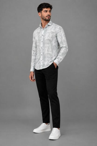 FIFTY TWO Men's Signature Button-Down Shirt – Impeccable Tailoring & Sharp Aesthetics