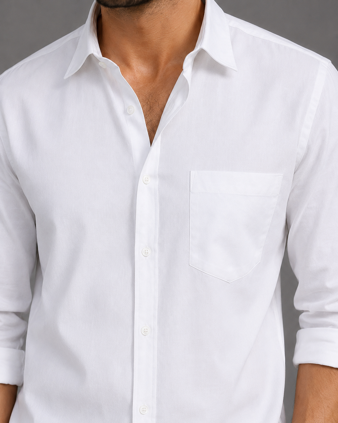 FIFTY TWO Men's Signature Button-Down Shirt – Impeccable Tailoring & Sharp Aesthetics