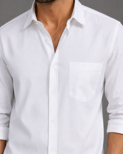 FIFTY TWO Men's Signature Button-Down Shirt – Impeccable Tailoring & Sharp Aesthetics