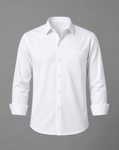 FIFTY TWO Men's Signature Button-Down Shirt – Impeccable Tailoring & Sharp Aesthetics